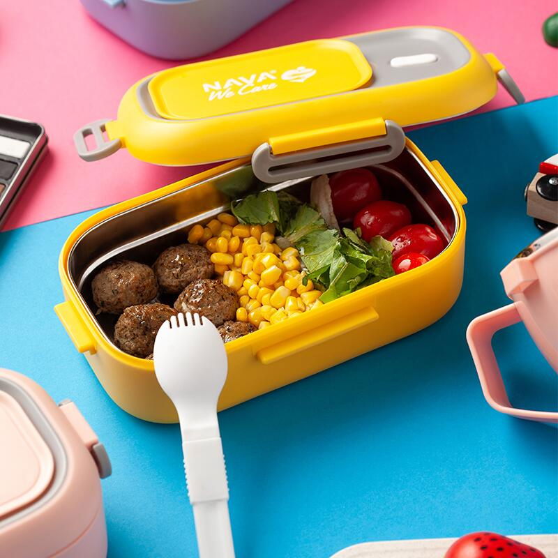 Lunchbox Nava We care 800 ml roz [17]