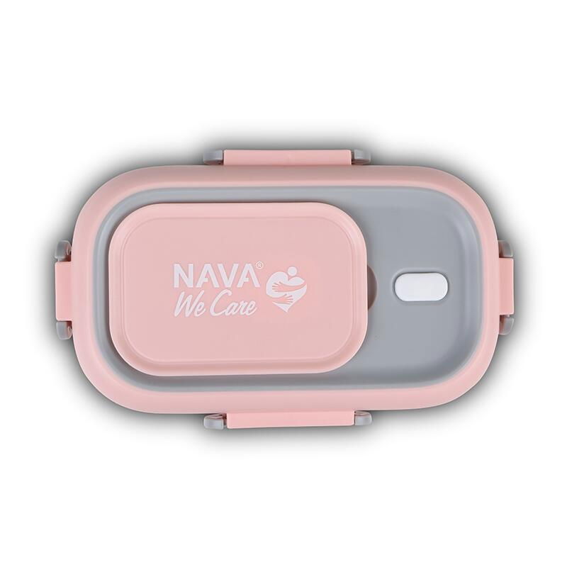 Lunchbox Nava We care 800 ml roz [3]