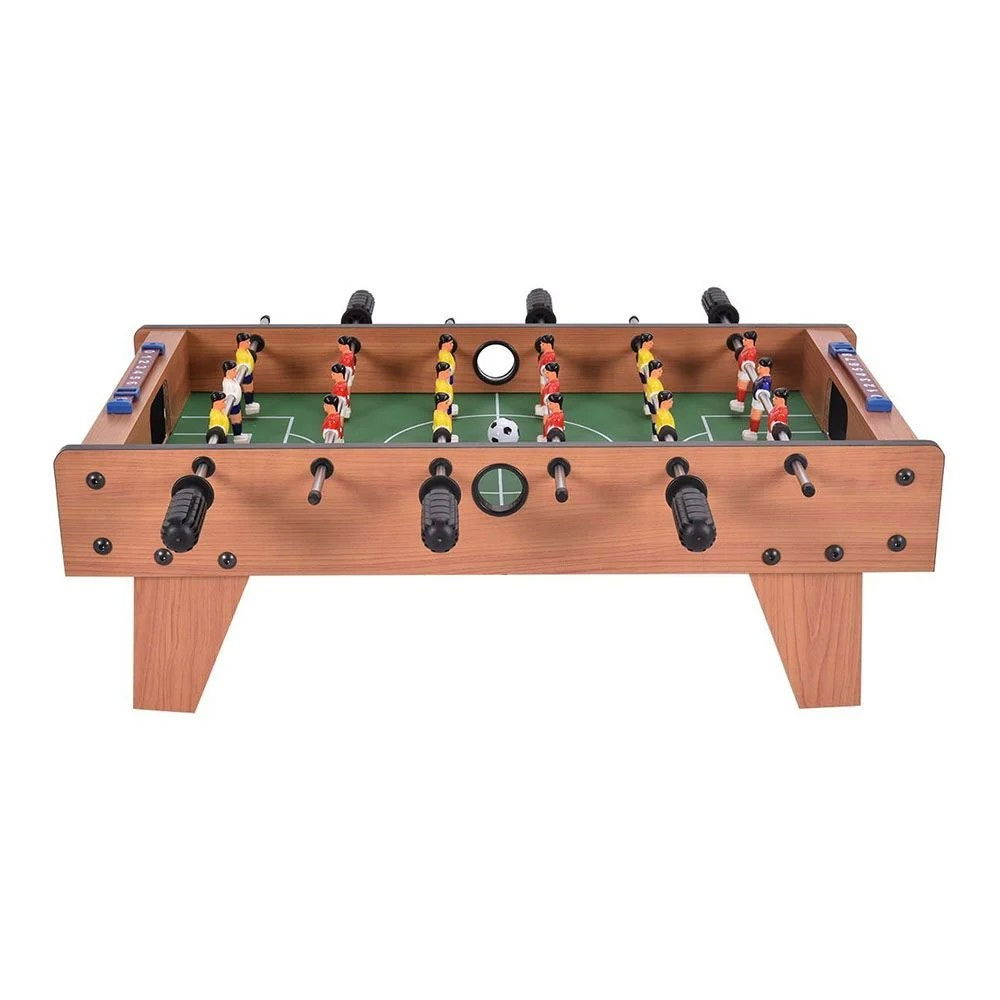 Masa de Fotbal cu Teren si 18 Jucatori Flippy, 6 Manere, cu Tablou pentru Scor, din Metal, Lemn si ABS, 69 x 36.5 x 23 cm, cu Picioruse, pentru copii/adulti [4]