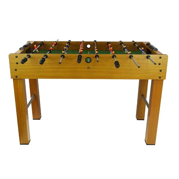 Masa de Fotbal cu Teren si 21 Jucatori Flippy, 8 Manere, cu Tablou pentru Scor, din Metal, Lemn si ABS, 120 x 61.5 x 81 cm, cu Picioare, pentru copii/adulti [7]