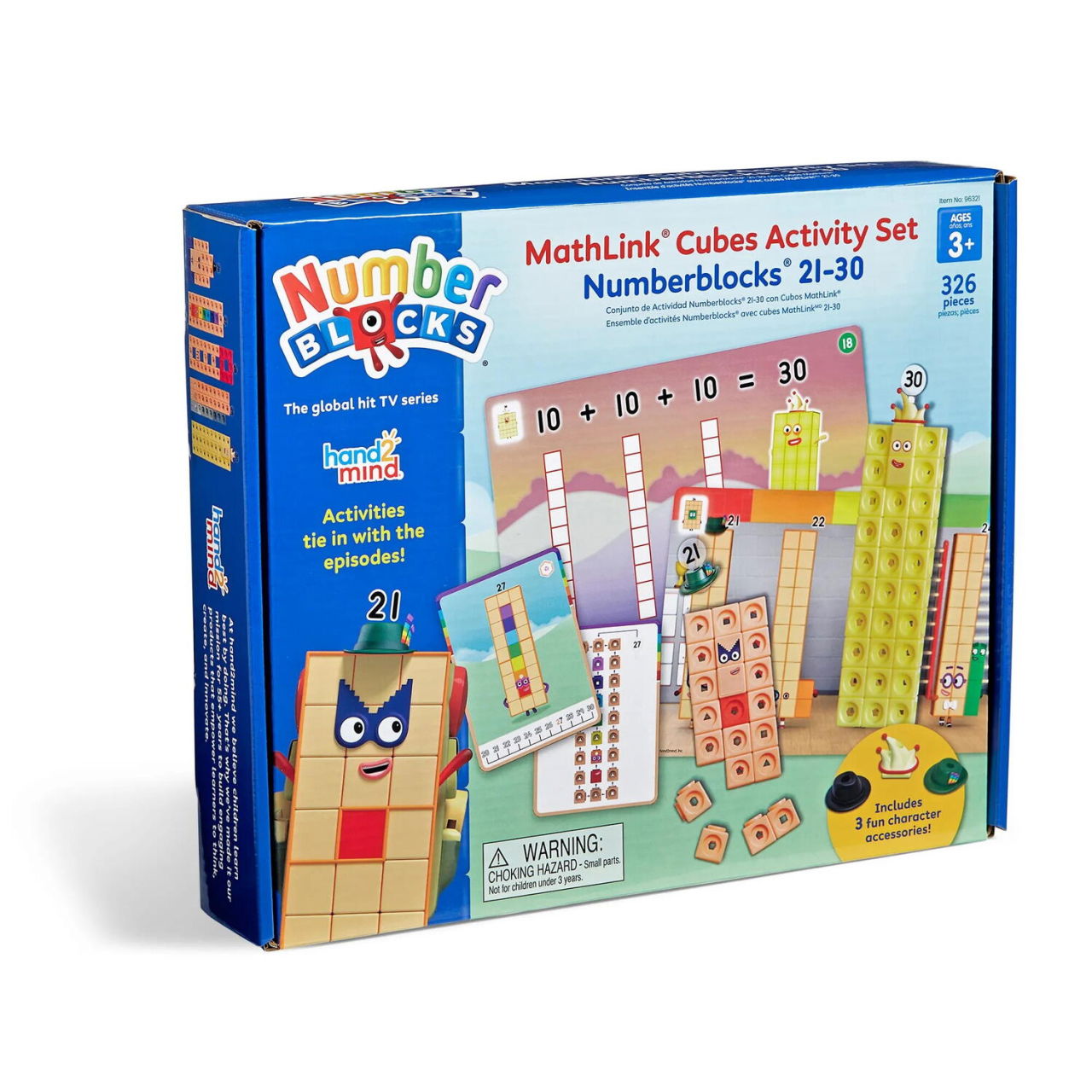 MathLink®Cubes Numberblocks in engleza Set de activitati de la 21 - 30 [9]