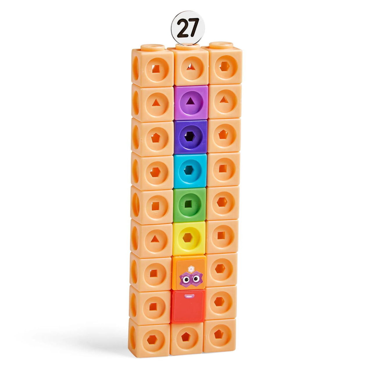 MathLink®Cubes Numberblocks in romana Set de activitati de la 21 - 30 [3]