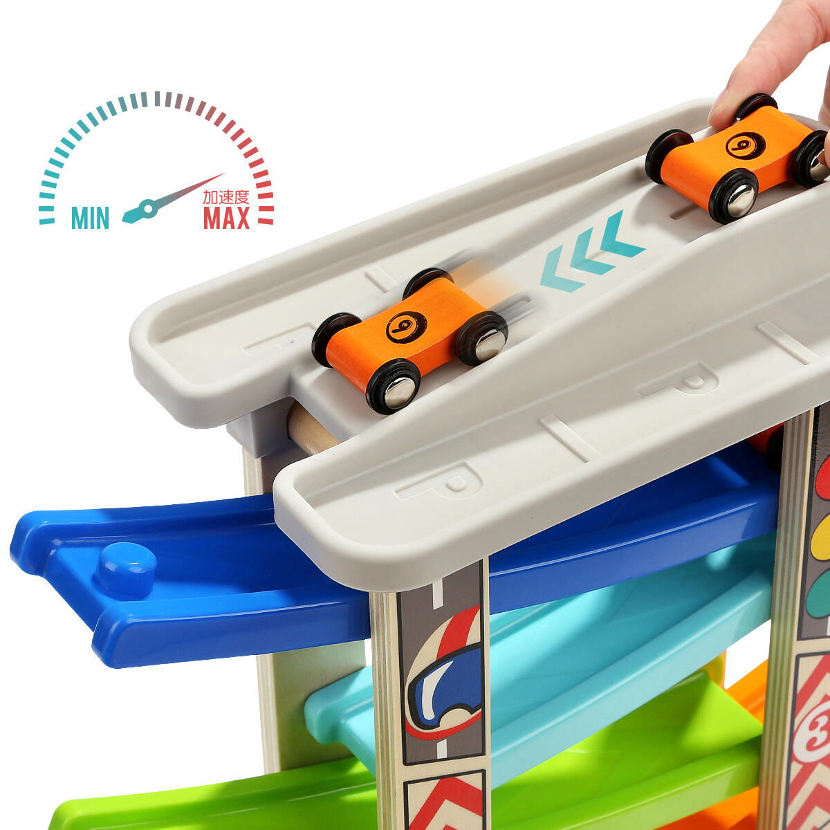 Mega rampa cu masinute de curse [4]