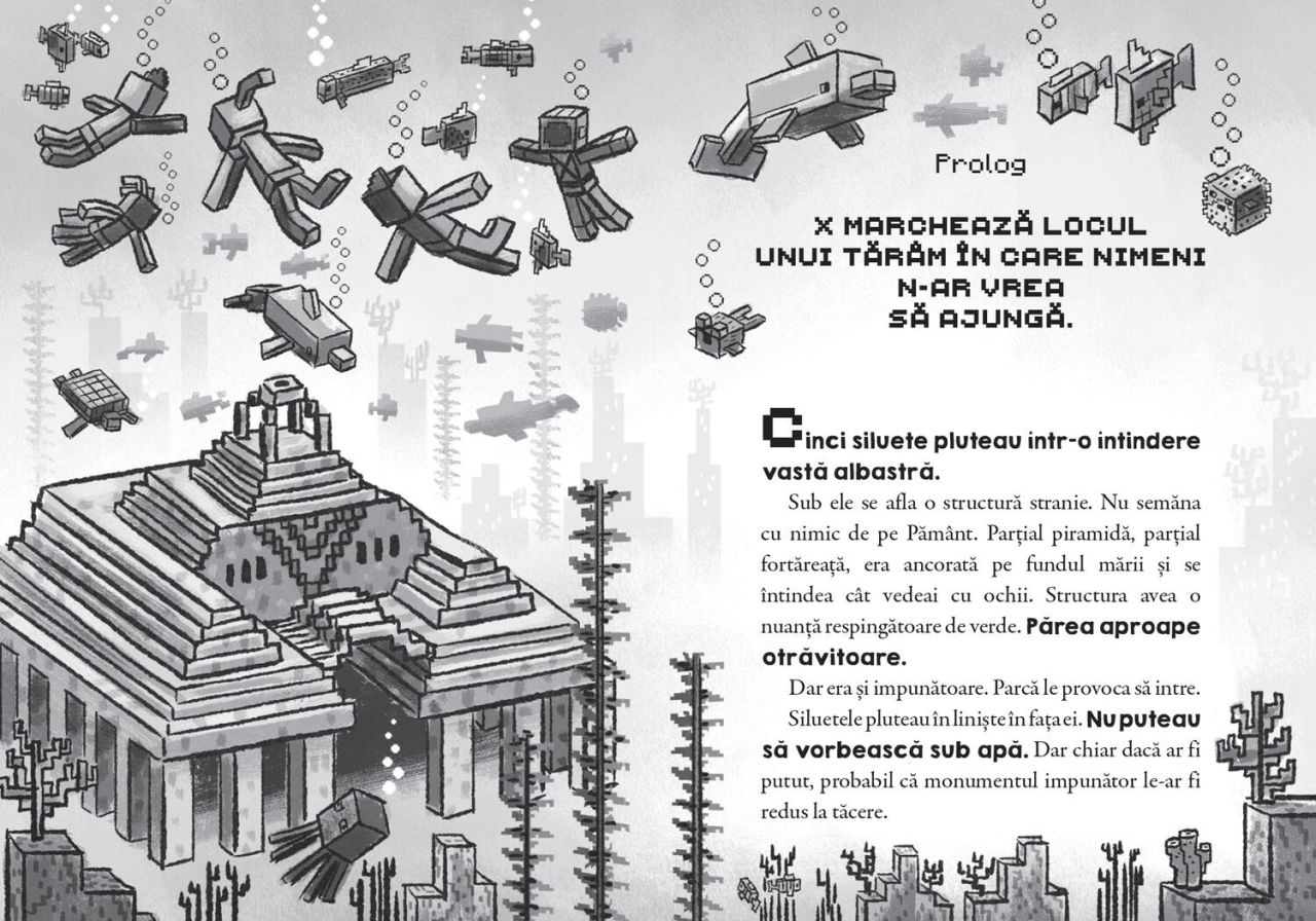 Minecraft - Cronicile Woodsword Vol. 3: In adancul apelor [3]