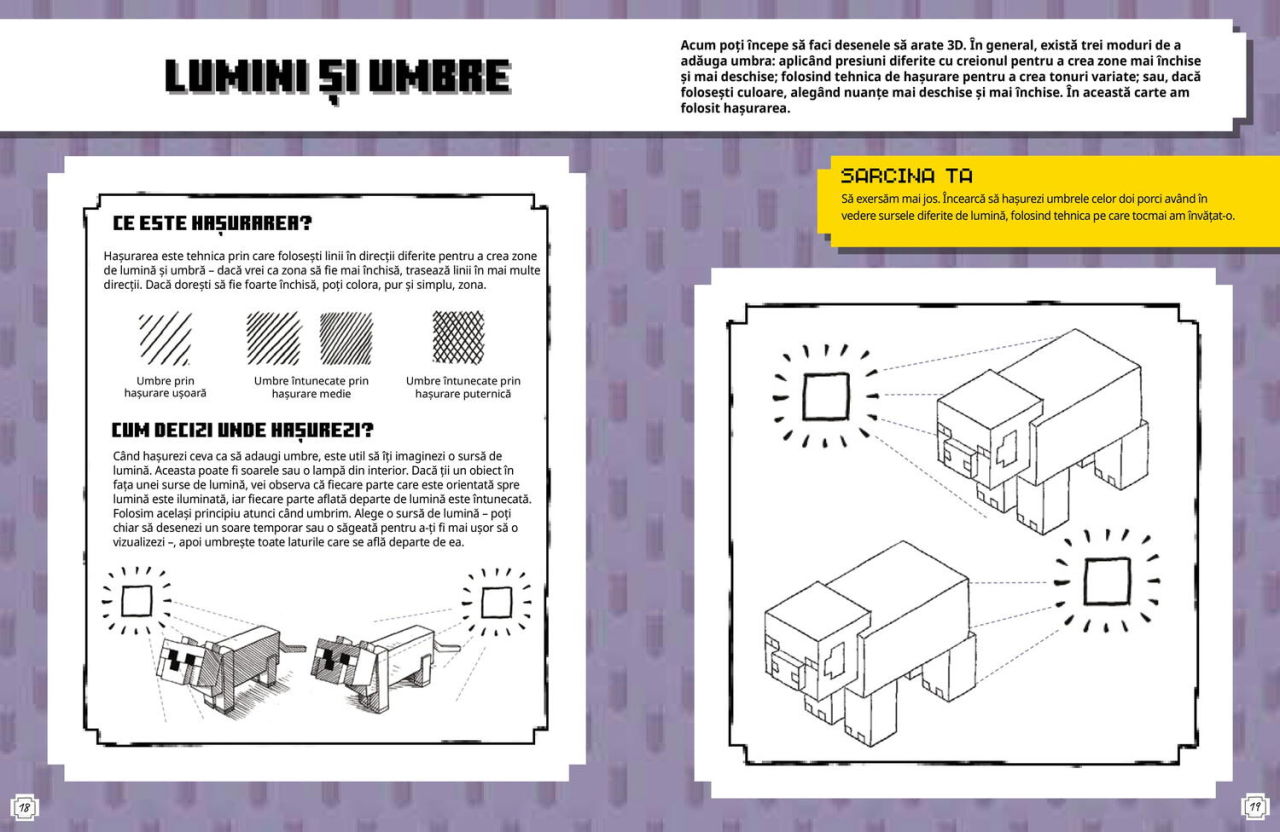 Minecraft. Cum sa desenezi - Un ghid pas cu pas [5]