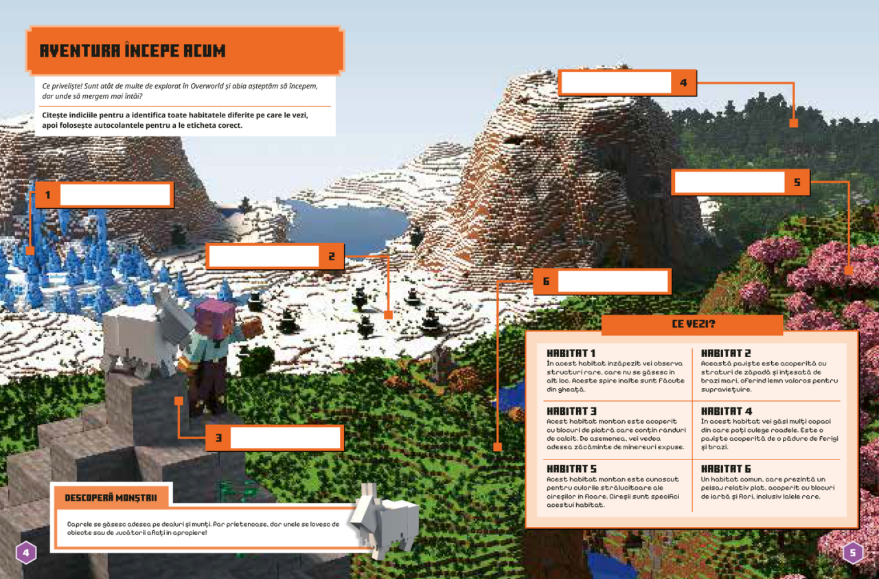 Minecraft - Habitate: Aventura cu Autocolante [4]