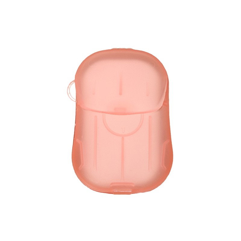 Mini Cutie de Sapun din Hartie, Flippy, de Unica Folosinta, Portabila, Potrivit pentru Calatorii, 20 buc, Portocaliu [1]