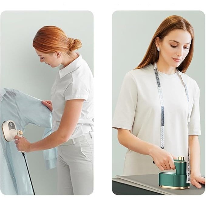 Mini Fier de Calcat, Flippy, Pliabil si Portabil, Calcare Verticala/Orizonala, cu Abur, 50 ml, 40W, 10.5 x 12 cm, Alb [6]