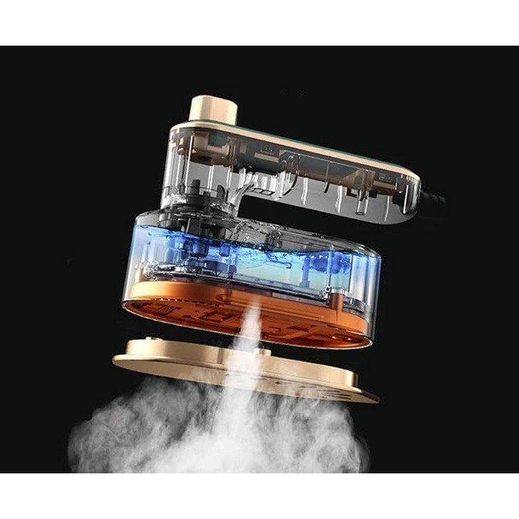 Mini Fier de Calcat, Flippy, Pliabil si Portabil, Calcare Verticala/Orizonala, cu Abur, 50 ml, 40W, 10.5 x 12 cm, Alb [5]