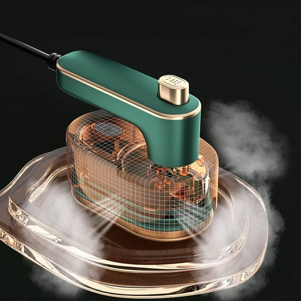 Mini Fier de Calcat, Flippy, Pliabil si Portabil, Calcare Verticala/Orizonala, cu Abur, 50 ml, 40W, 10.5 x 12 cm, Verde [6]