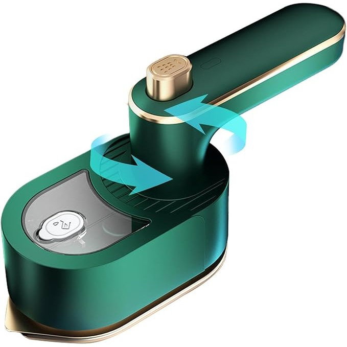 Mini Fier de Calcat, Flippy, Pliabil si Portabil, Calcare Verticala/Orizonala, cu Abur, 50 ml, 40W, 10.5 x 12 cm, Verde [5]