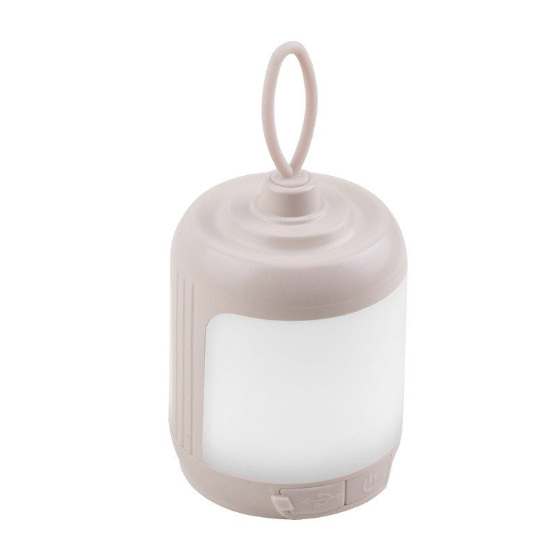 Mini Lampa LED de Camping, Flippy, pentru Aer Liber, Reincarcabila USB Type C, 3 Trepte de Lumina, Portabila, 13.8 x 6.5 cm, 5V, Alb [1]