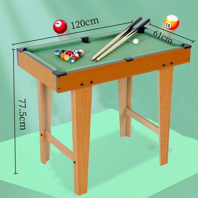 Mini Masa de Biliard pentru Copii, Flippy, Durabil, Usor de Transportat, 2 Tacuri, 16 Bile, 120x61x77.5 cm [7]