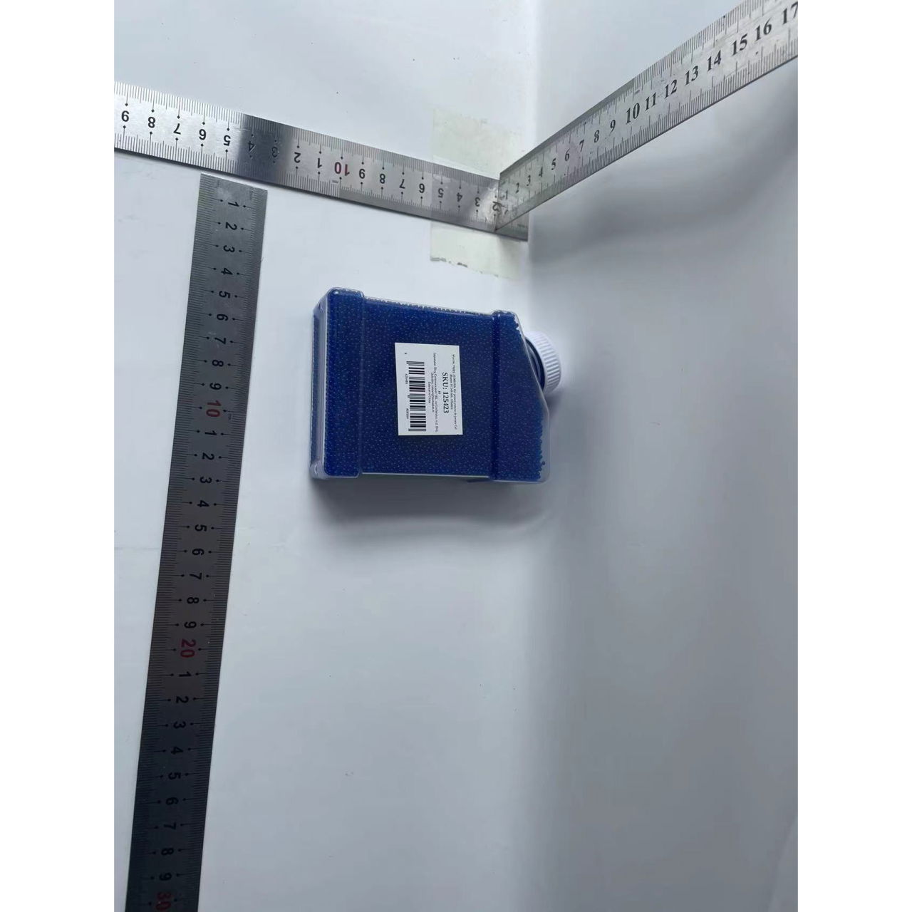 Munitie, Flippy, 20.000 Bile Gel pentru pistoale de jucarie Gel Blaster 10.5x8 mm, Albastru [7]