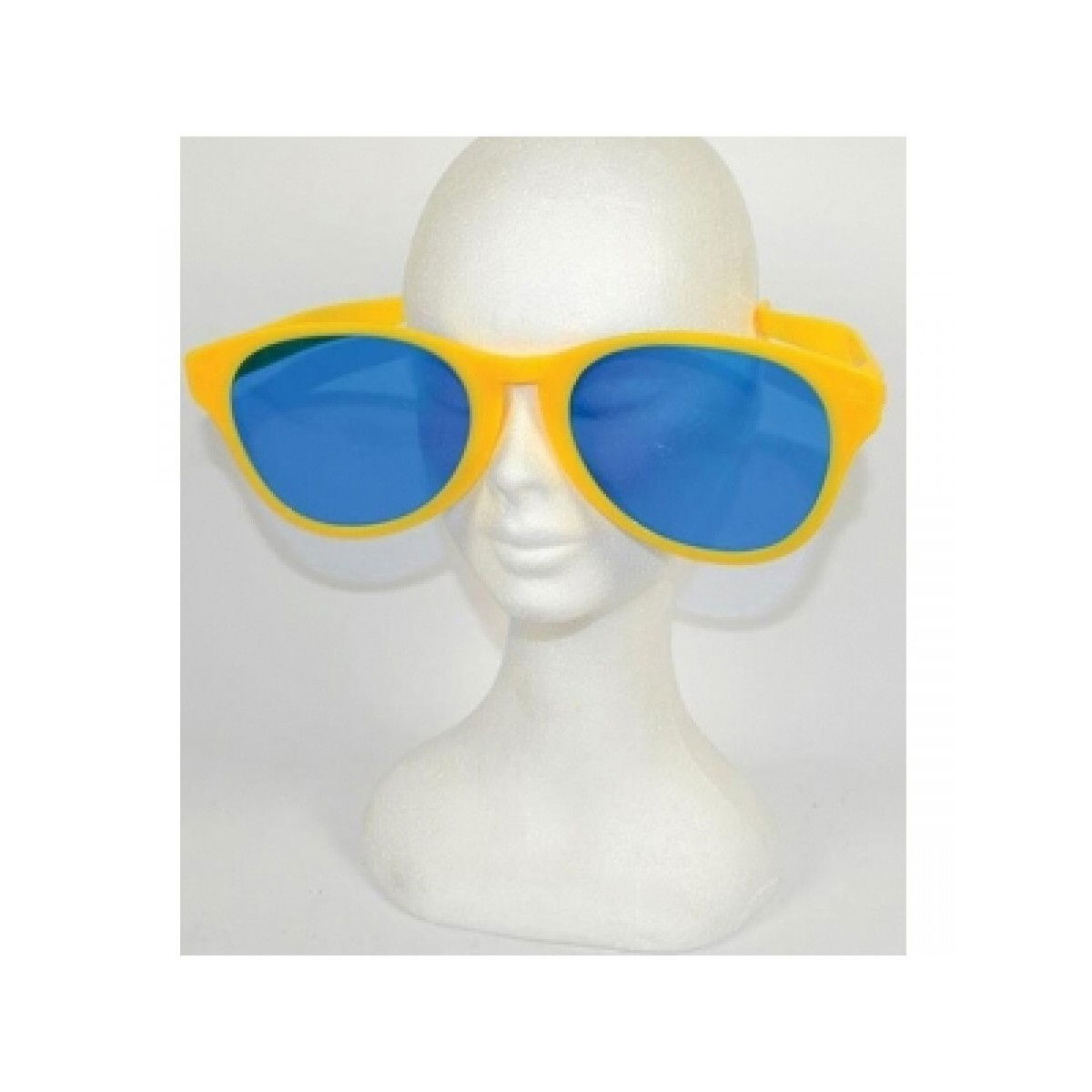 Ochelari Deghizare, Flippy, Marime Exagerata, din Plastic, 26 x 9 cm, Galben [4]