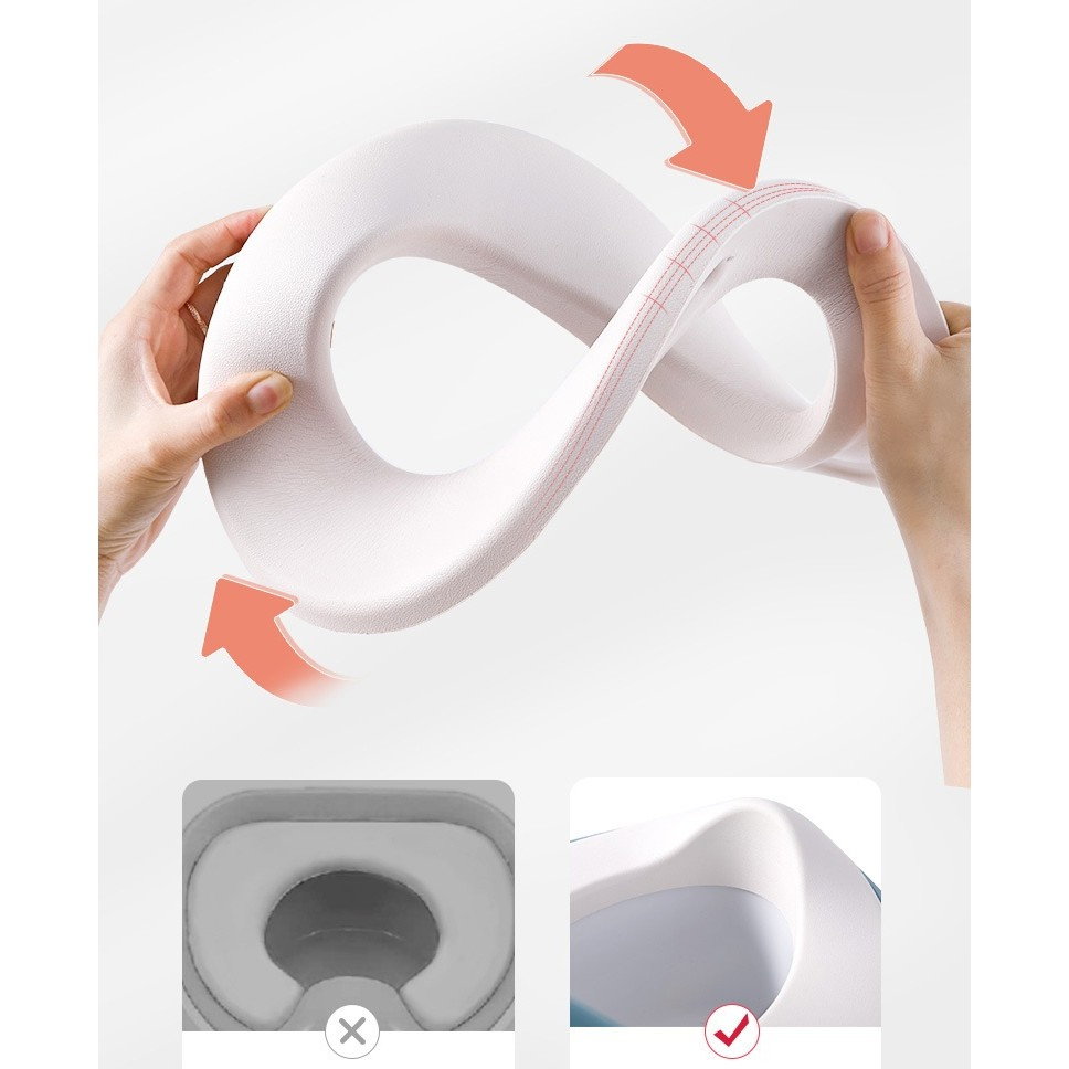 Olita pentru Copii, Flippy, +1an, Portabila, cu Capac, Model Prietenos, Non-Toxic, Compartiment Detasabil, cu 4 Picioare, Usor de Curatat, Mov Gold [4]