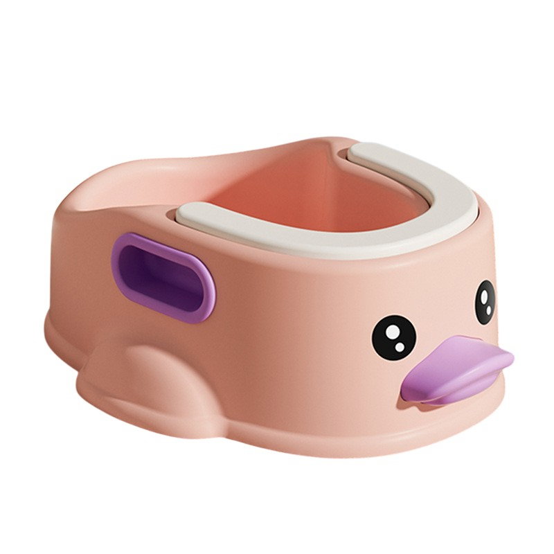 Olita pentru Copii, Flippy, +1an, Portabila, Design Ratusca, Model Prietenos, Non-Toxic, Compartiment Detasabil, cu Maner, Usor de Curatat, Roz [1]