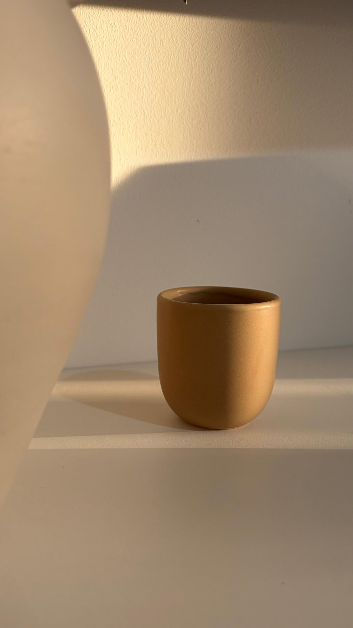 Set pahare ceramice cafea 4 dimensiuni | Glazurate manual premium [4]