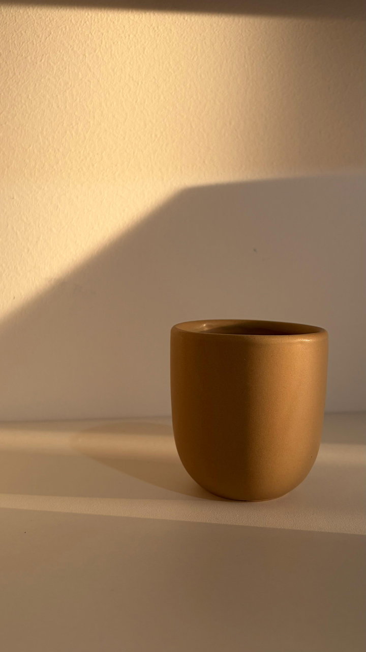 Set pahare ceramice cafea 4 dimensiuni | Glazurate manual premium [5]