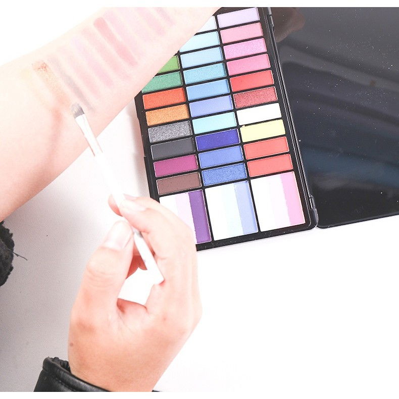 Paleta 39 Culori Vopsea de Fata, Flippy, Activare cu Apa, 18.5 x 11.7 x 1.5 cm, Multicolor [2]