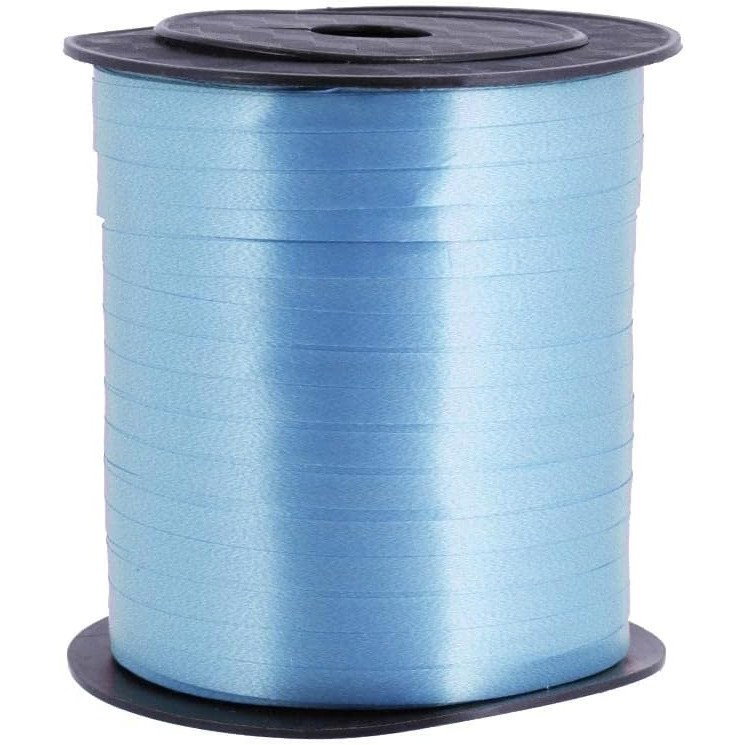 Panglica pentru Baloane, Flippy, Rola de 200 de Metri, din Rafie, Albastra [3]