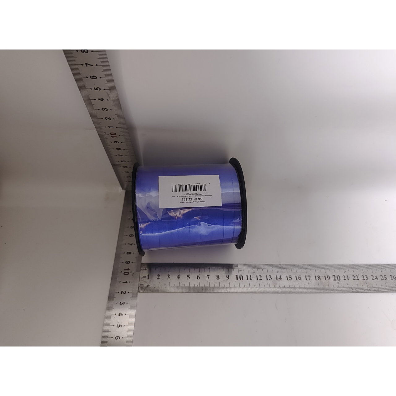 Panglica pentru Baloane, Flippy, Rola de 200 de Metri, din Rafie, Albastra [13]