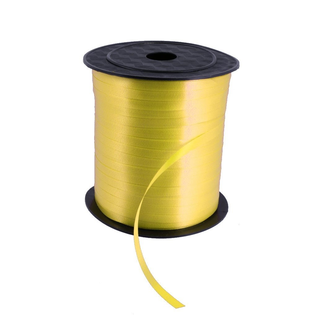 Panglica pentru Baloane, Flippy, Rola de 200 de Metri, din Rafie, Aurie [8]