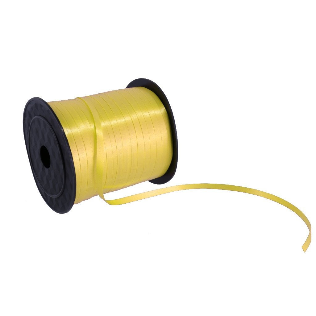 Panglica pentru Baloane, Flippy, Rola de 200 de Metri, din Rafie, Aurie [5]