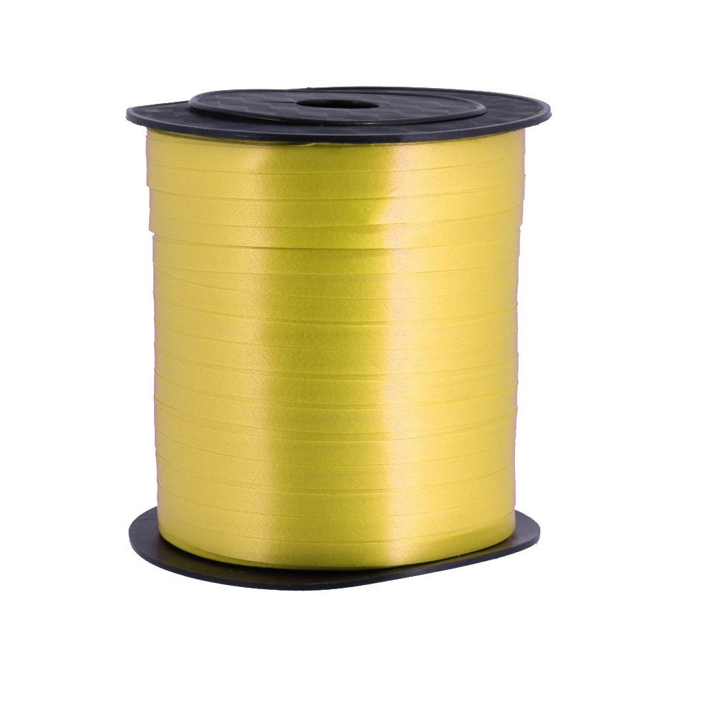 Panglica pentru Baloane, Flippy, Rola de 200 de Metri, din Rafie, Aurie [4]