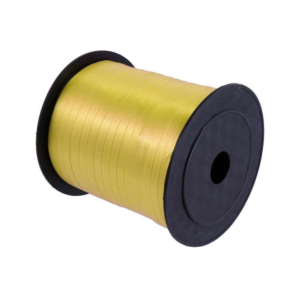 Panglica pentru Baloane, Flippy, Rola de 200 de Metri, din Rafie, Aurie [4]