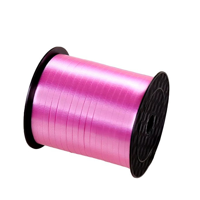 Panglica pentru Baloane, Flippy, Rola de 200 de Metri, din Rafie, Roz [1]