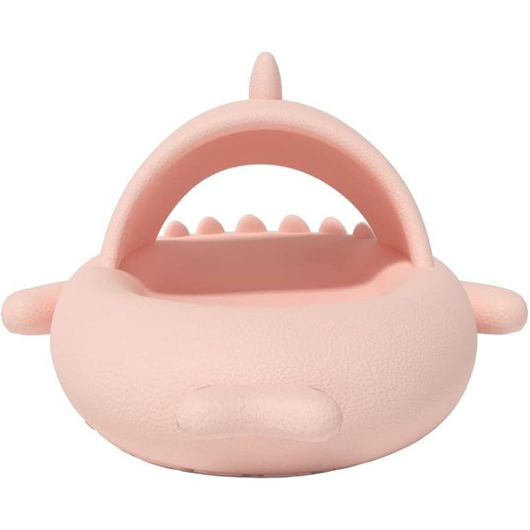 Papuci Tip Rechin, Flippy, Unisex, din Spuma EVA, Talpa Groasa Antiderapanta, Rezistenti la Uzura, Marime 38-39, Roz [3]