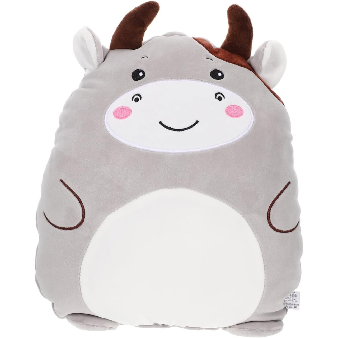 Patura 2in1 pentru Pat sau Canapea, Flippy, Model Jucarie Vacuta cu Spatiu de Depozitare Patura, Microfibra, 1x1.7 m, Gri [3]