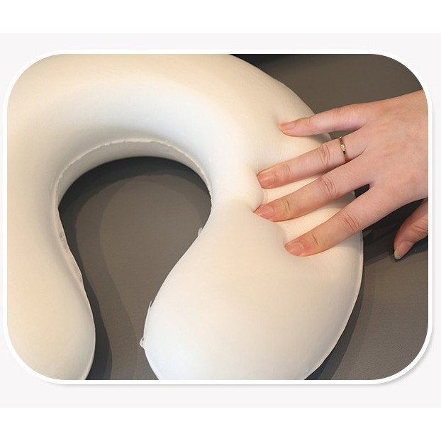 Perna de Calatorie in Forma de U, Flippy, Pentru Gat si Cap, Umplutura din Spuma cu Memorie, 30x30 cm, Model Dinozaur, Accesoriu de Voiaj, Birou, Masina, Sistem Prindere Capse, Verde [6]