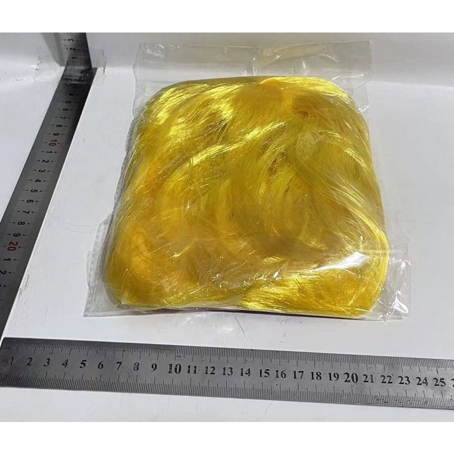 Peruca Cosplay, Flippy, Tunsoare Bob cu Breton, pentru Carnaval, Halloween, Petreceri Tematice, din PET, Marime Universala, Galben [4]