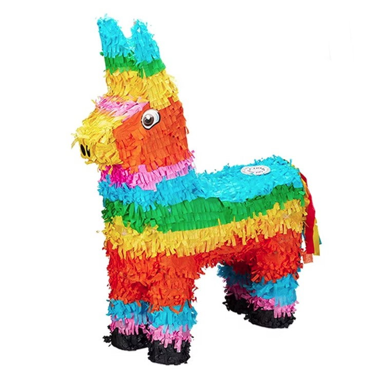 Pinata Magarus pentru Petrecere, Flippy, Pinata din Hartie si Carton, Pinata pentru Copii, 50 x 35 x 10 cm, Multicolor [1]