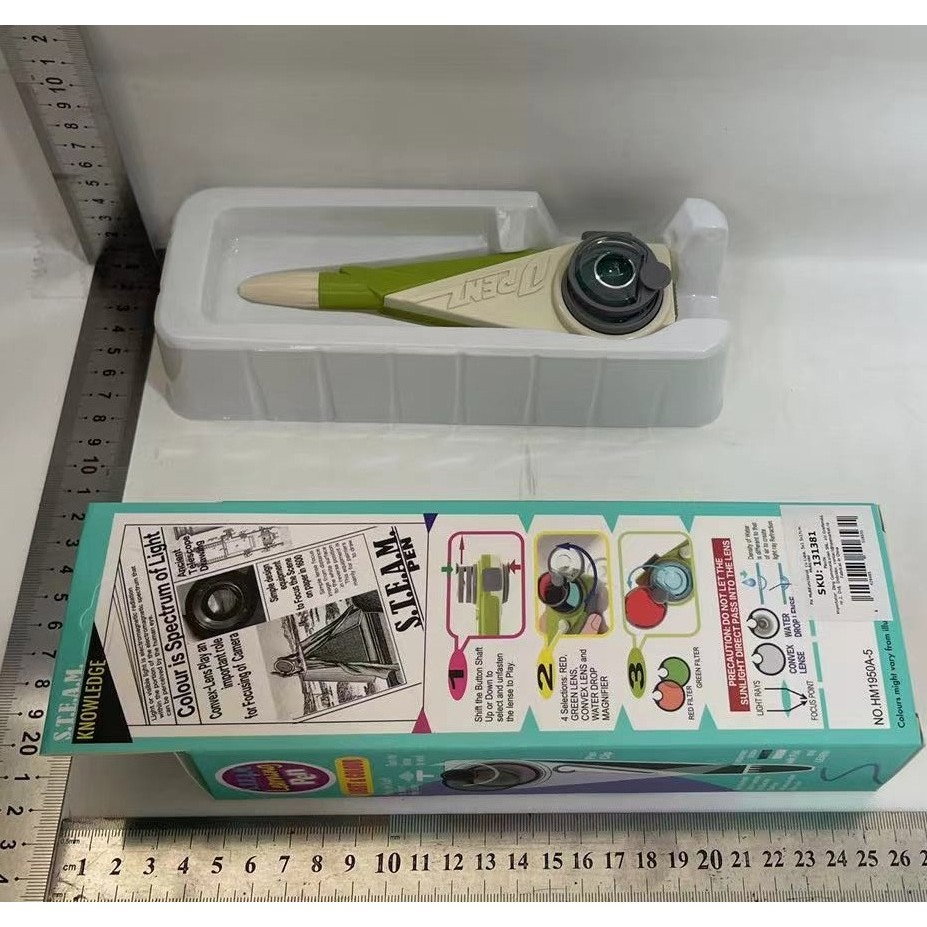 Pix Multifunctional, Flippy, cu Lupa, 5x1.5x17cm, Multicolor [6]