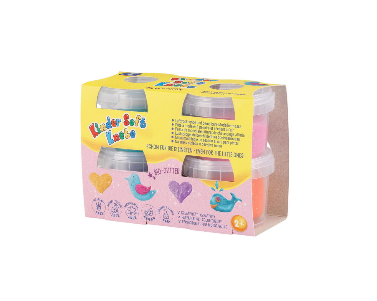 Plastilina non-toxica Kinder cu sclipici [1]