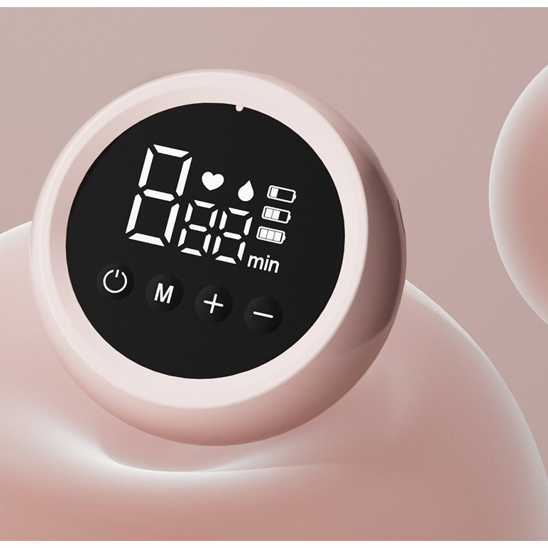 Pompa de San Electrica 2 in 1, Flippy, cu 2 Biberoane, Capacitate 180 ml, Incarcare USB Tip C, 1200 mAh, 2 Moduri, 9 Viteze, Roz Transparent [11]