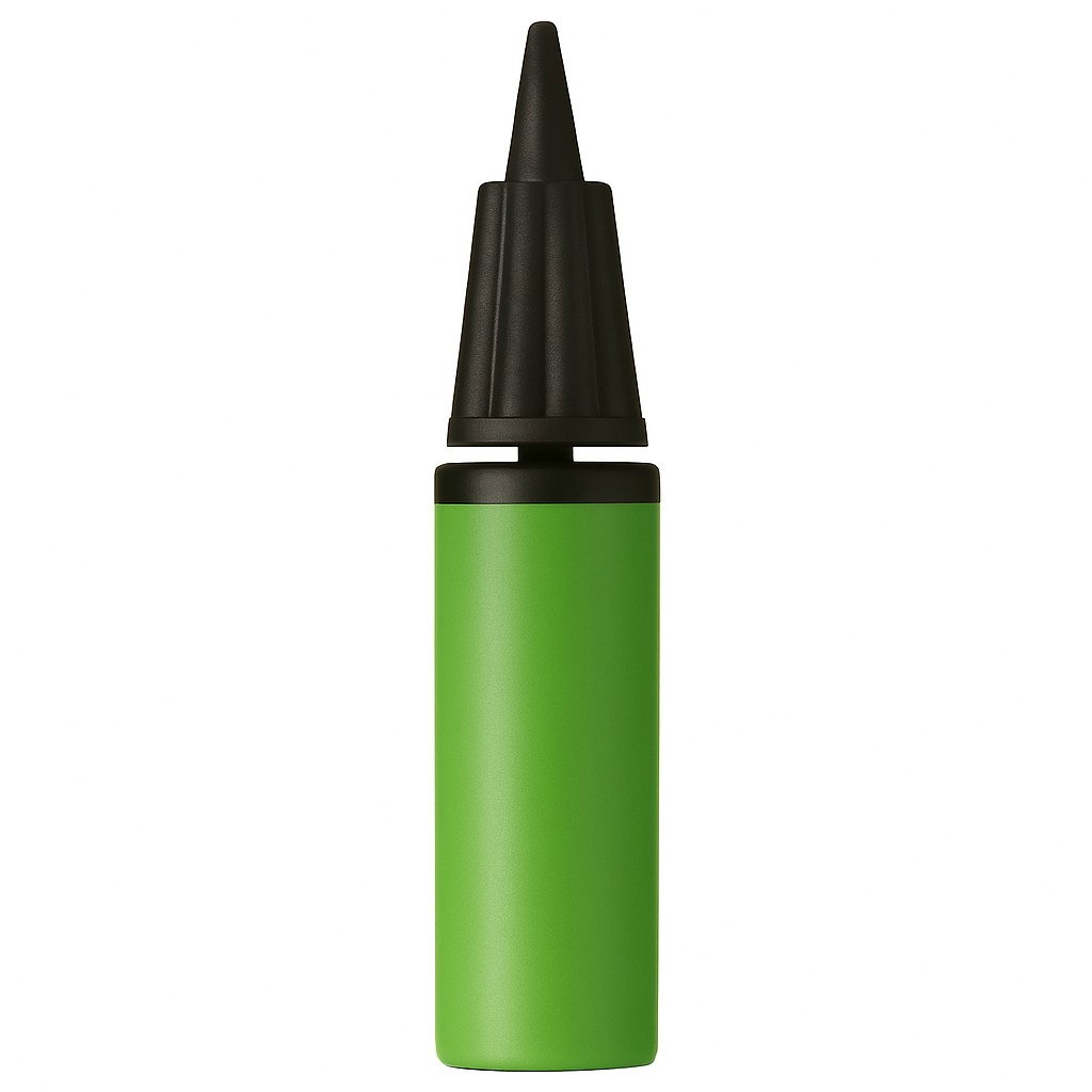 Pompa de Umflat Baloane, Flippy, din Plastic, Manuala, 27 x 4.5 cm, Verde [1]