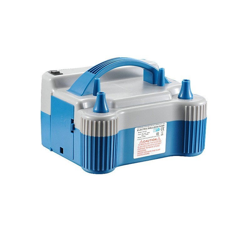 Pompa Electrica Pentru Umflat Baloane, 700 W, Doua Capete de Umflat, din Plastic, Albastru [6]