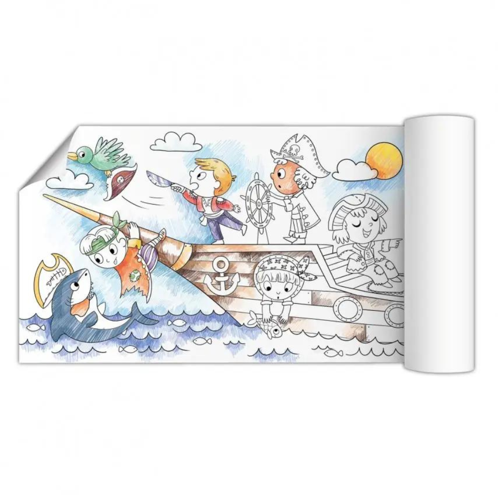 Poster de colorat - Pirati [1]