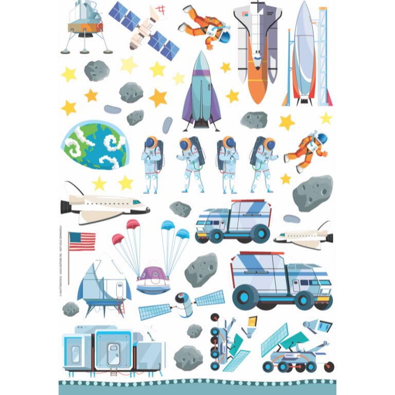 Primul set de arta & lucru manual - Spatiu cosmic [8]