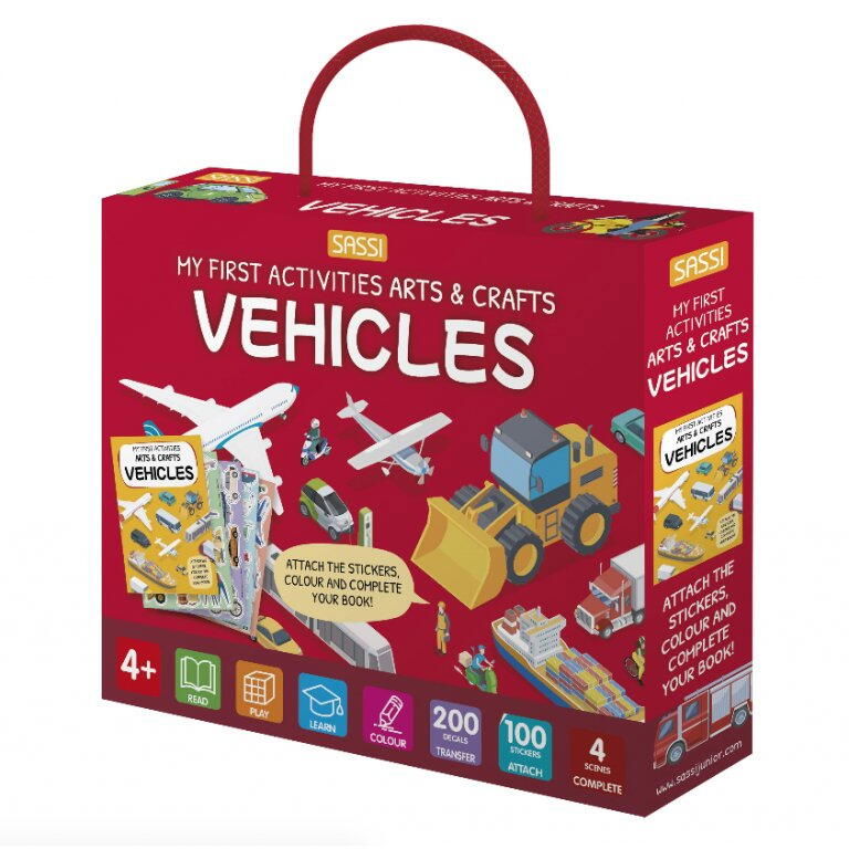 Primul set de arta & lucru manual - Vehicule [1]