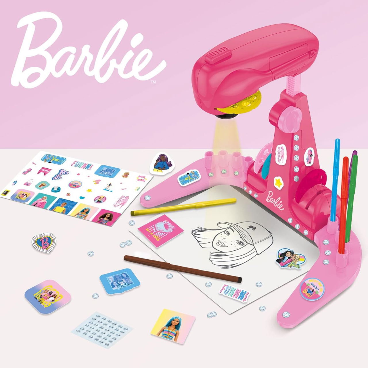 Proiector pentru desen - Barbie [3]