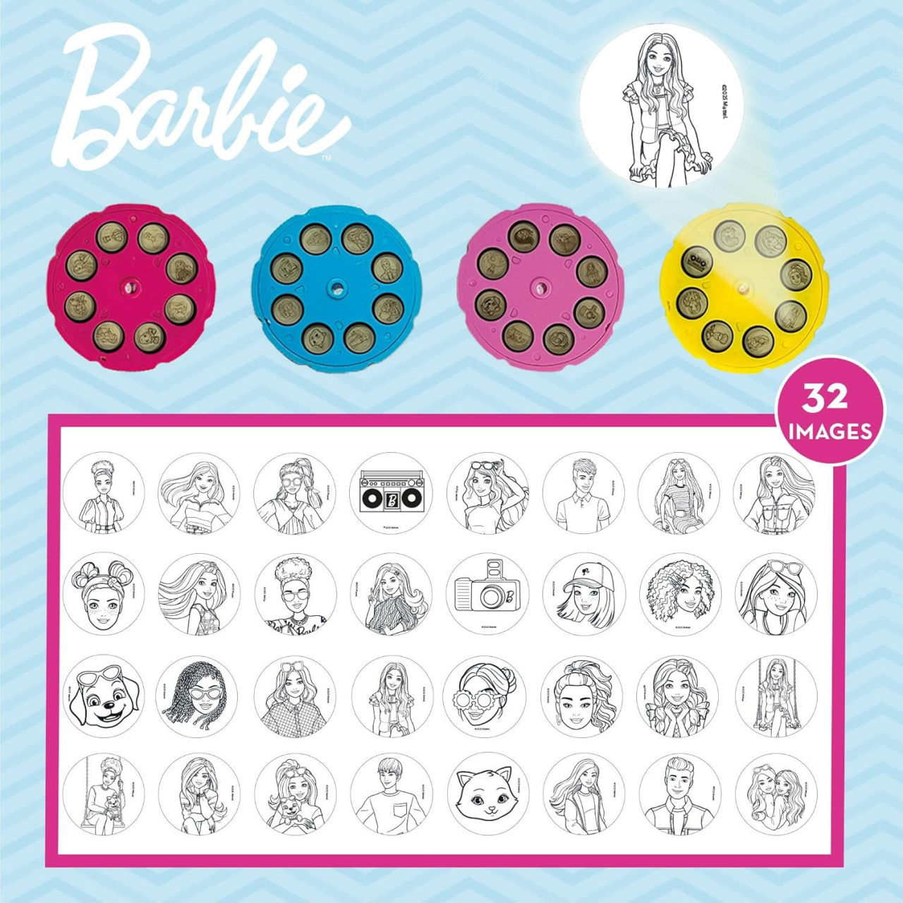 Proiector pentru desen - Barbie [5]