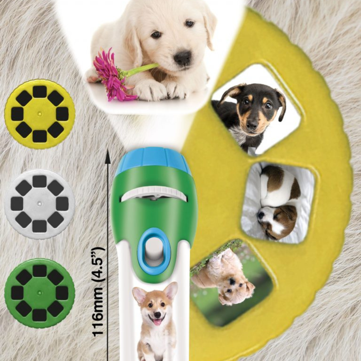 Proiector tip lanterna - Catelusi draguti [7]