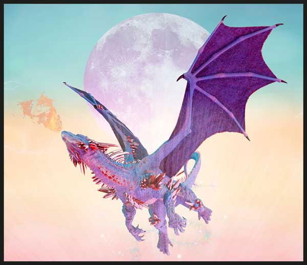 Proiector tip lanterna - Dragon si vrajitor [6]