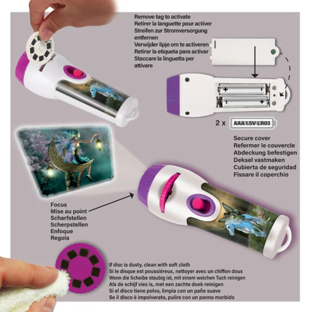 Proiector tip lanterna - Unicorni si zane [5]