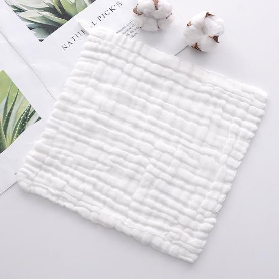 Prosop Absorbant, Flippy, din Bumbac, 6 Straturi, 30 x 30 cm, Alb [5]